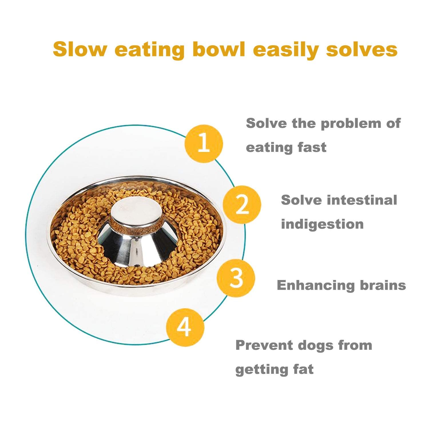 Stainless Steel Puppy Weaning Bowls