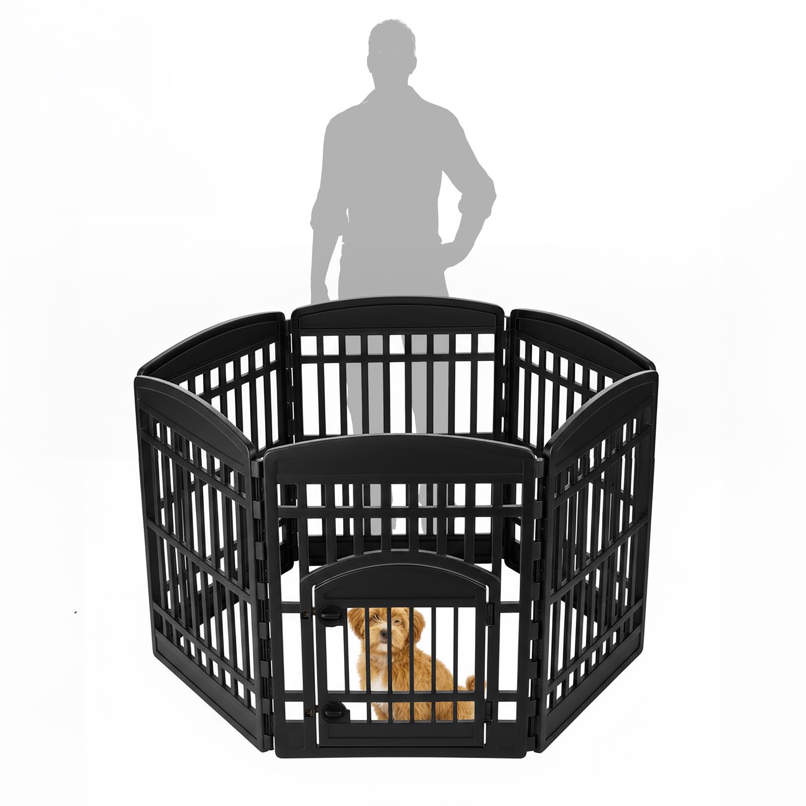 Dog Playpen with Door