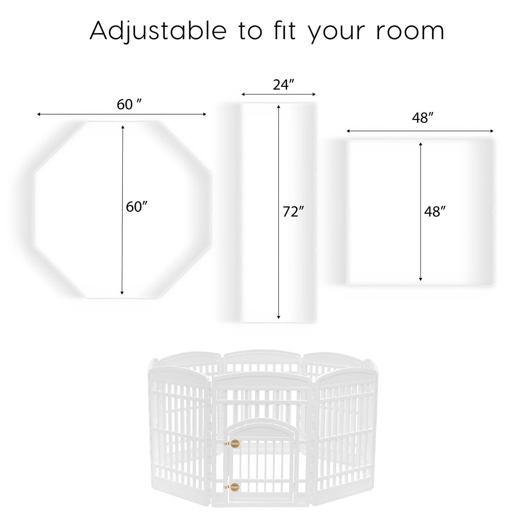 Dog Playpen with Door