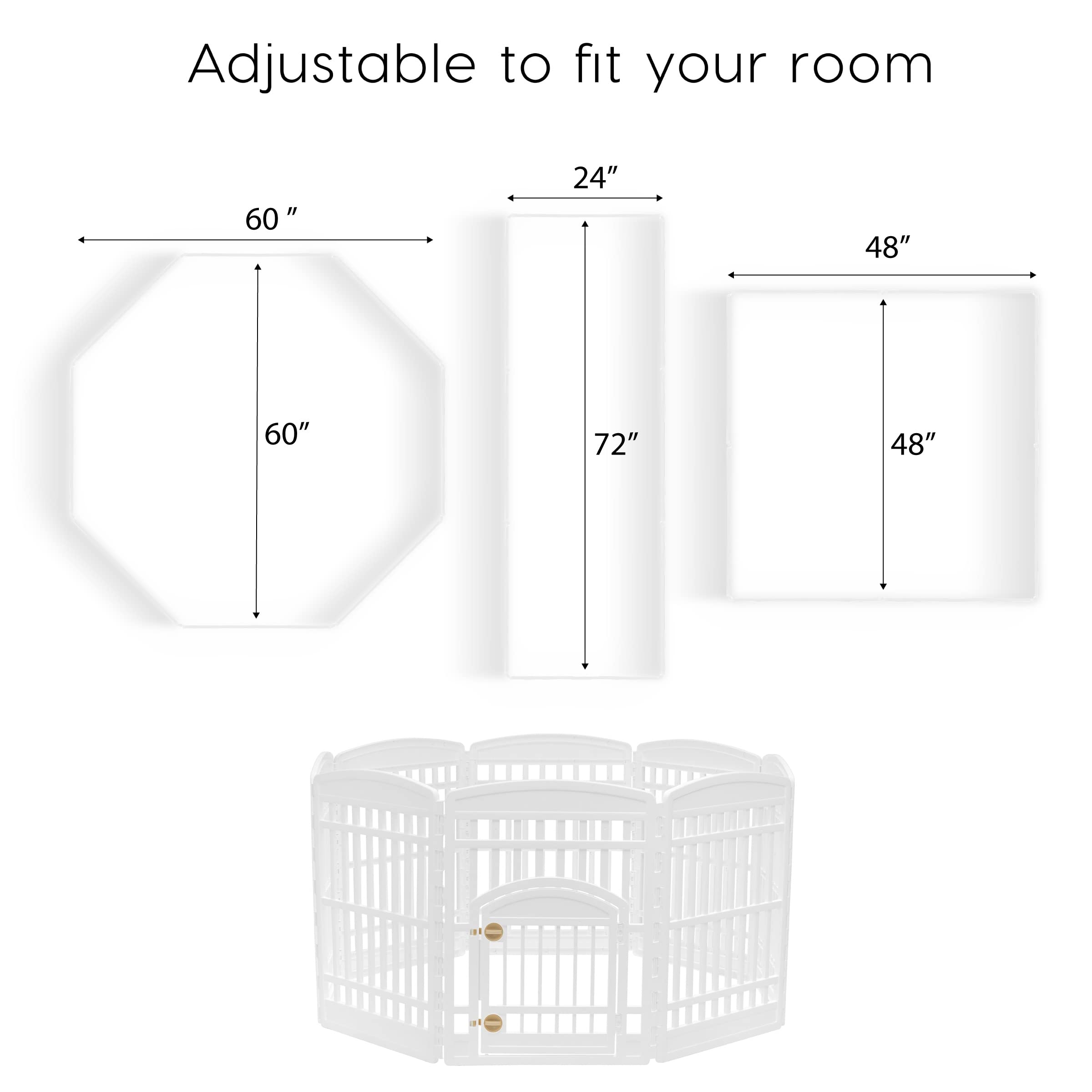 Dog Playpen with Door