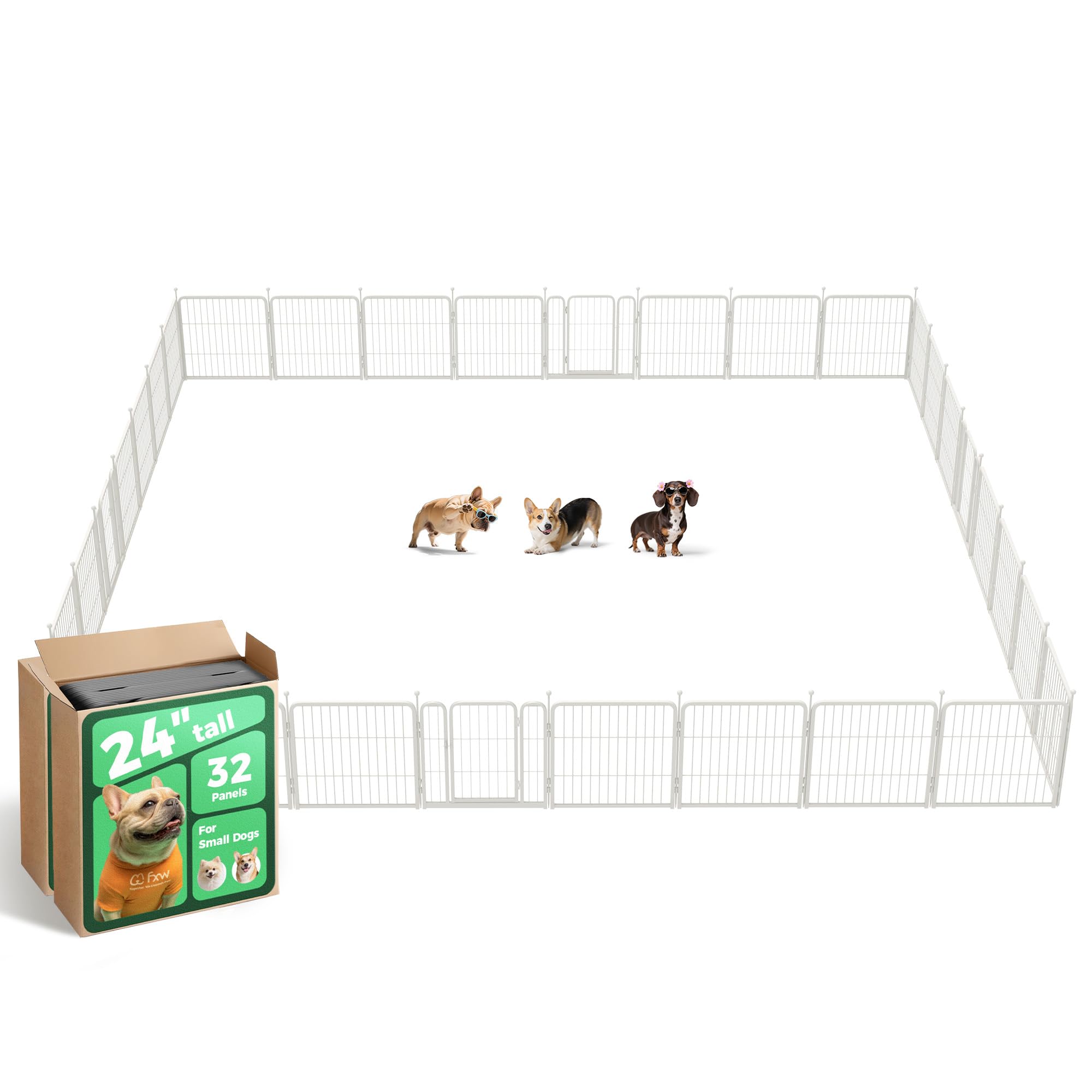 Dog Playpen Indoor/Outdoor