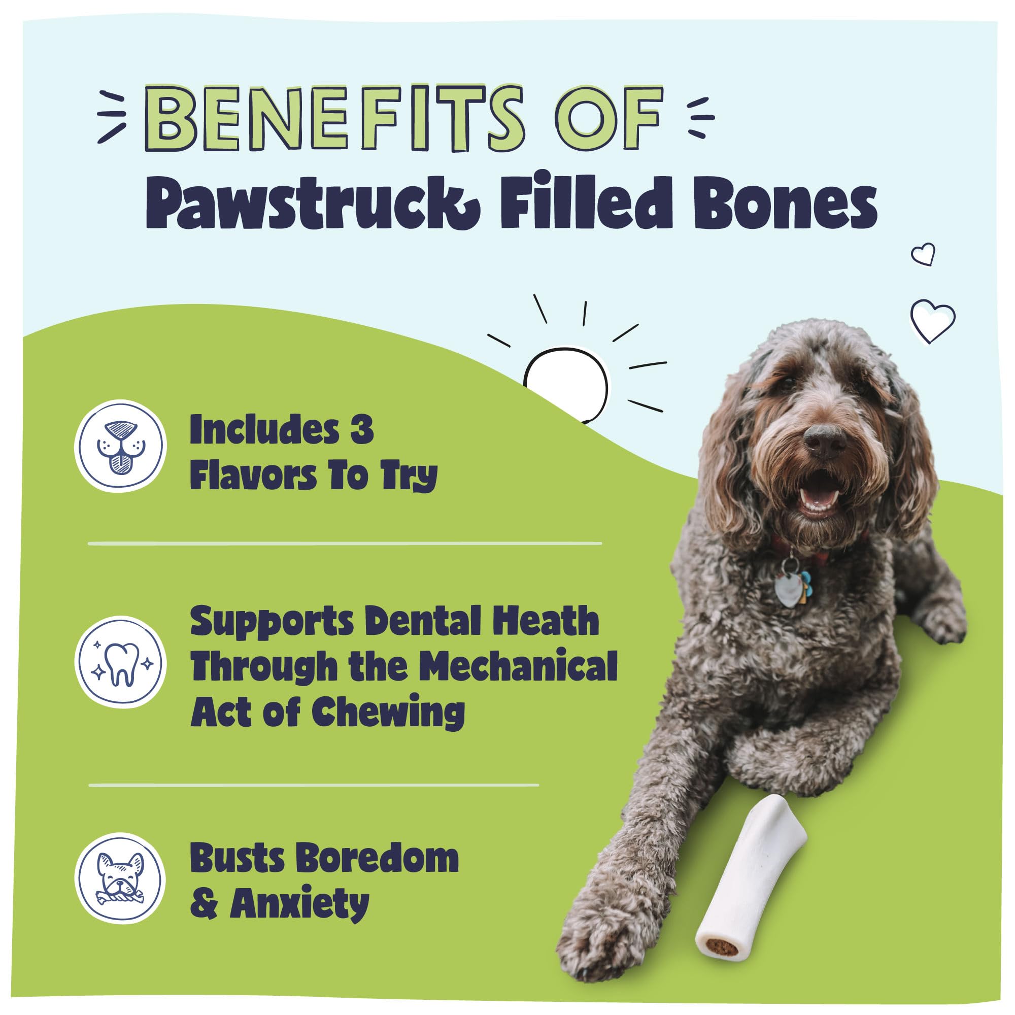 Filled Dog Bones