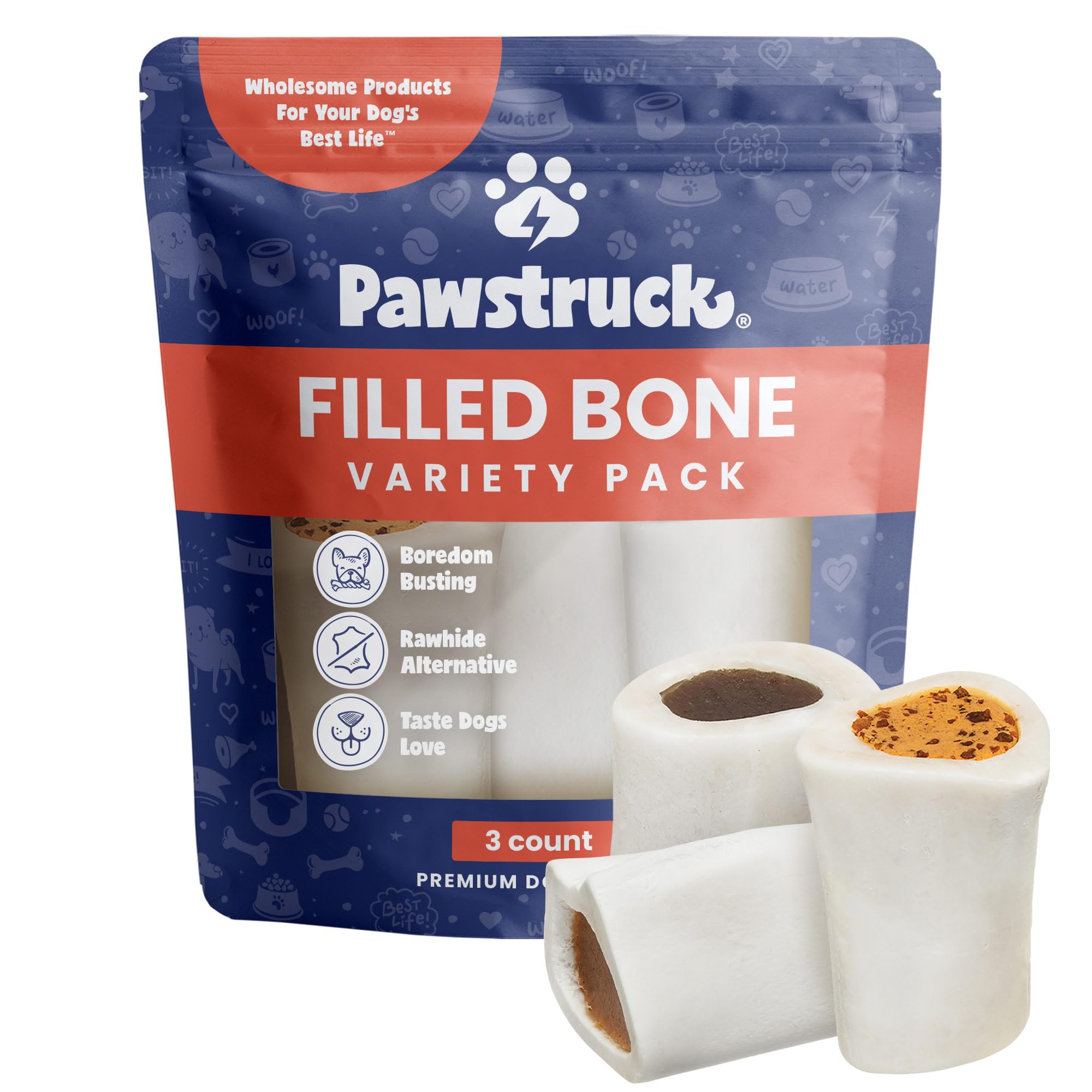 Filled Dog Bones