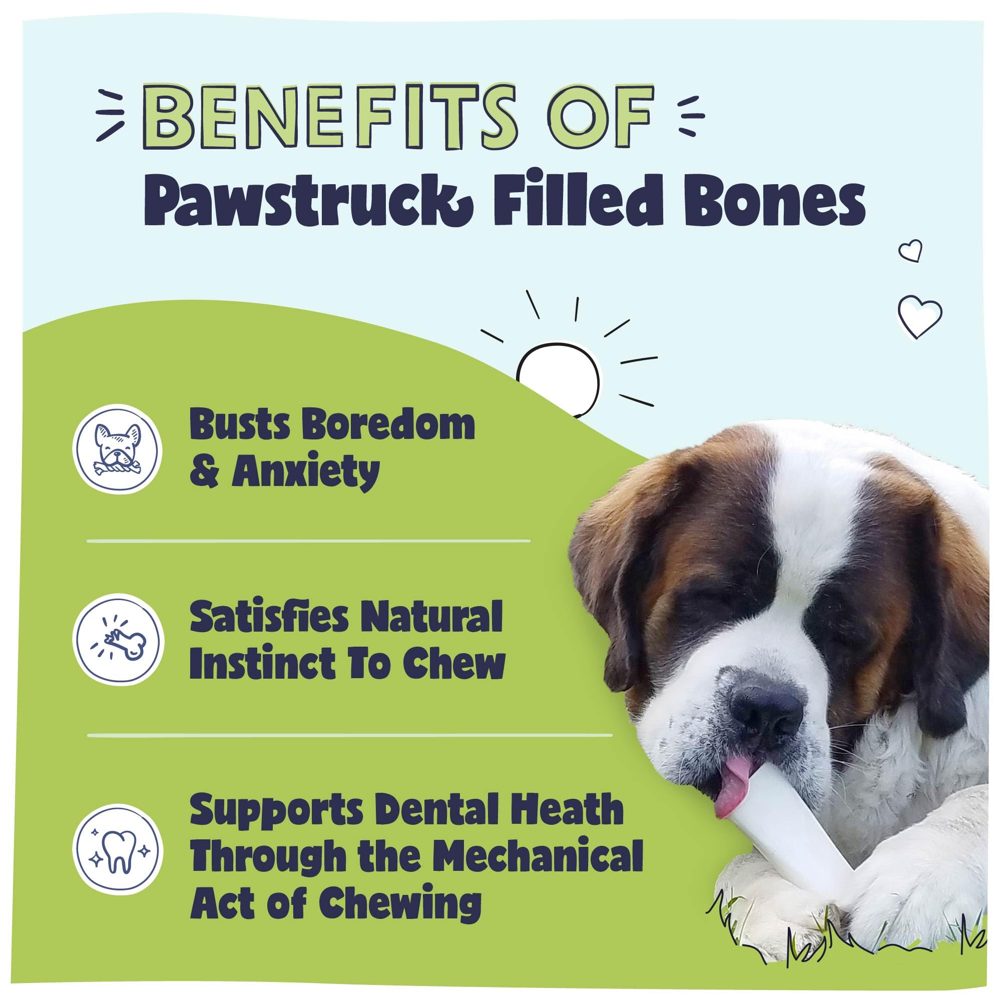 Filled Dog Bones