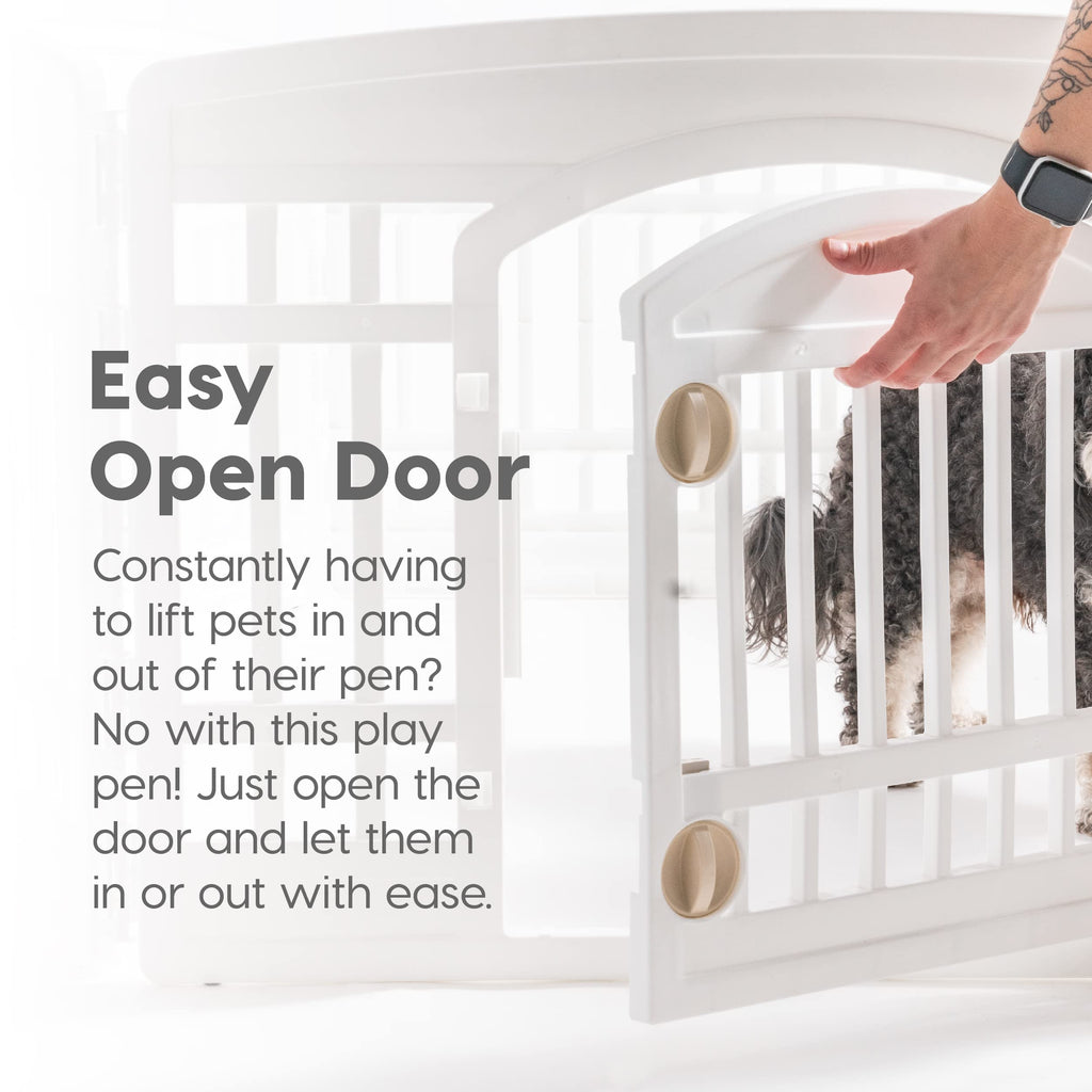 Dog Playpen with Door