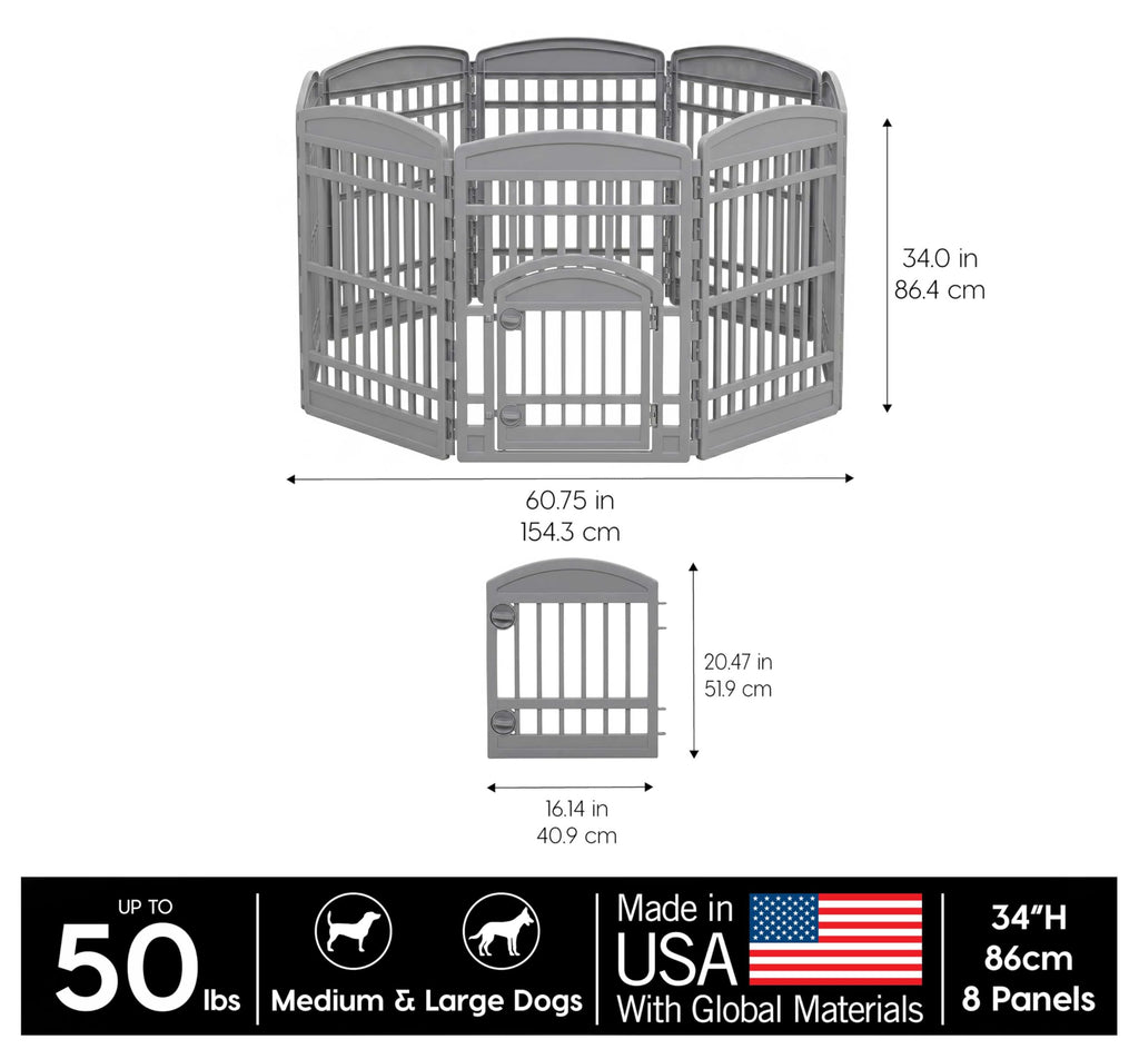 Dog Playpen with Door