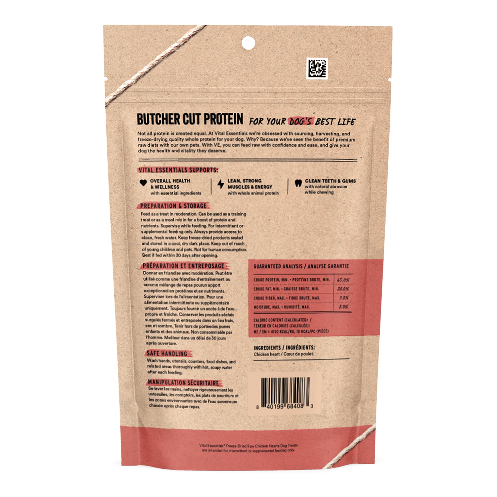 Freeze Dried Raw Chicken & Duck Hearts / Chicken Necks