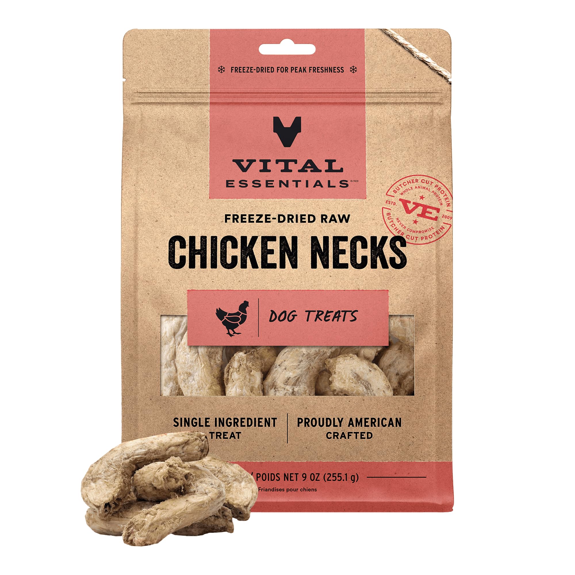 Freeze Dried Raw Chicken & Duck Hearts / Chicken Necks