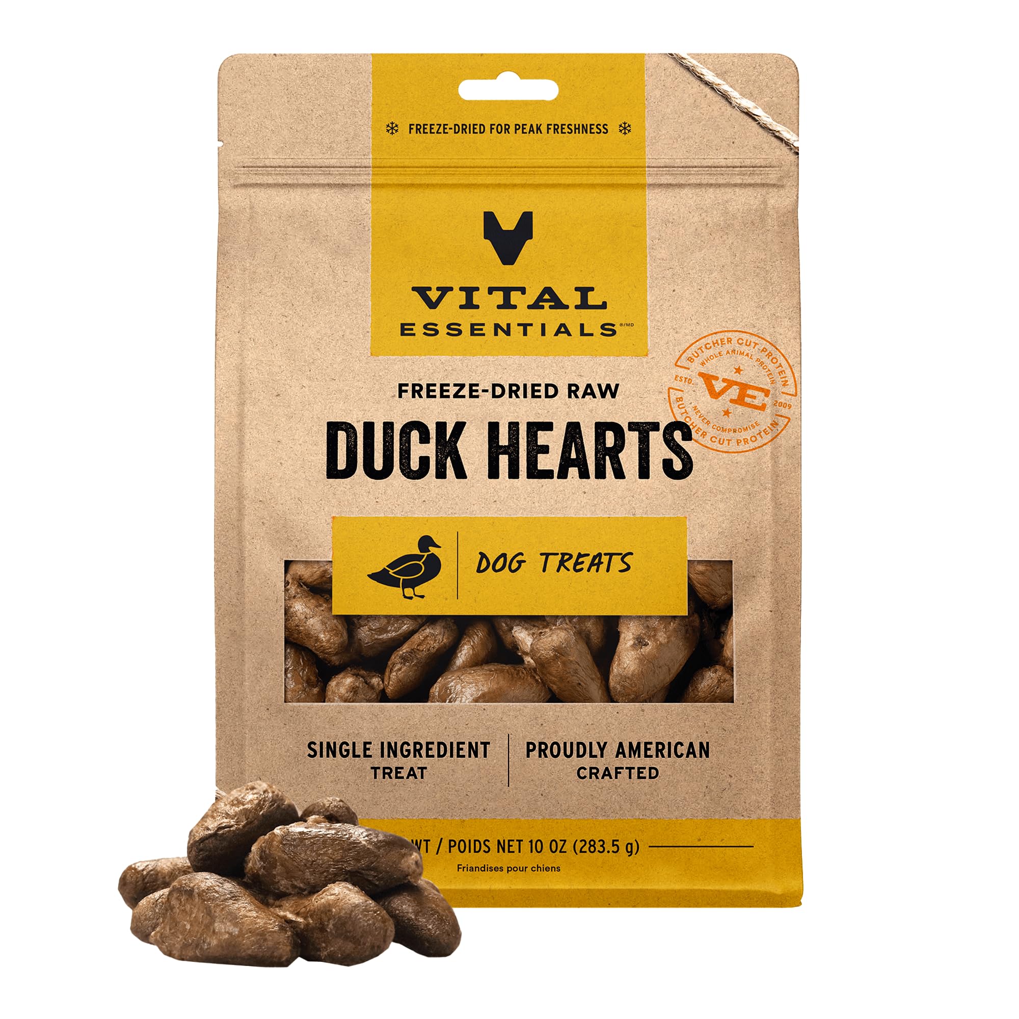 Freeze Dried Raw Chicken & Duck Hearts / Chicken Necks