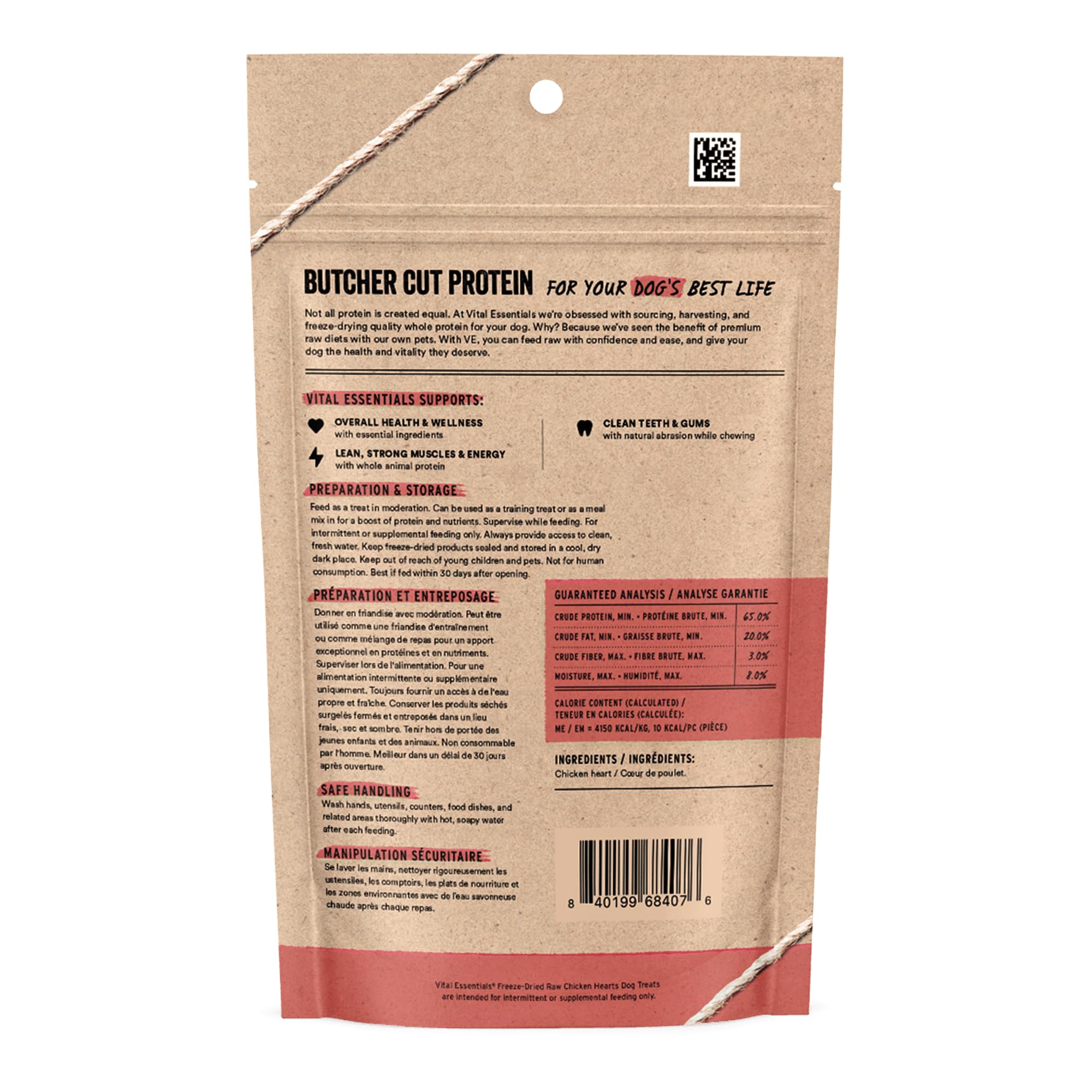 Freeze Dried Raw Chicken & Duck Hearts / Chicken Necks
