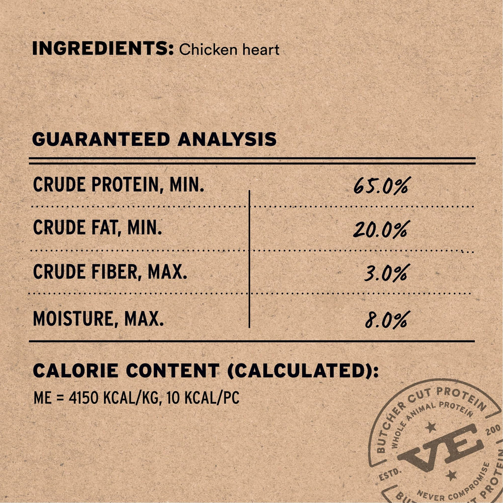 Freeze Dried Raw Chicken & Duck Hearts / Chicken Necks